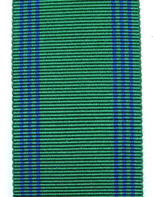 Full Size: S.A.D.F Citizen Force Good Service Gold (30 Years) Medal Ribbon 15cm...