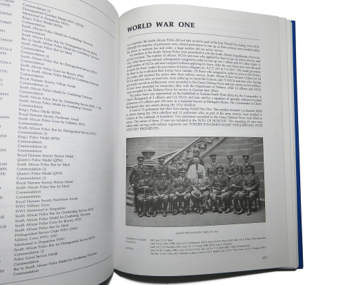 Gallantry Awards of the South Afrcan Police 1913-1994 by Terence King
