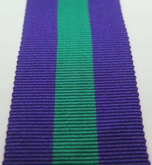Full Size: General Service 1918-62 Medal Ribbon 15cm