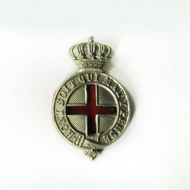 Cape Medical Staff Corps Collar Badge. Worn 1889 - 1902 (Owen. 1549)