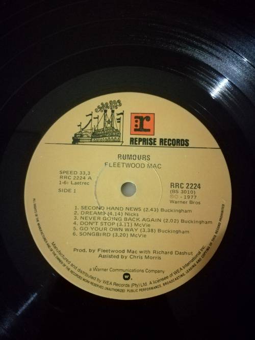 Fleetwood Mac - Rumours - Vinyl LP