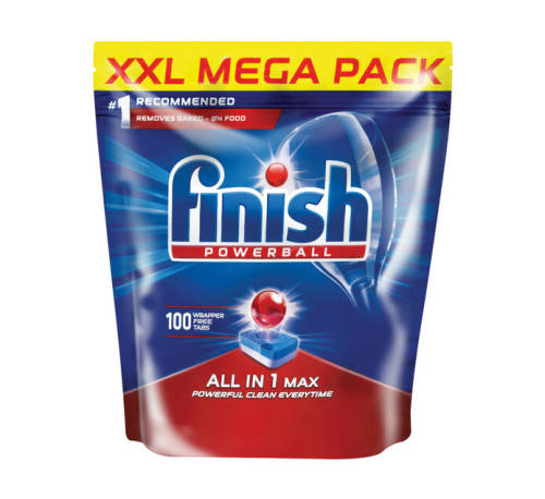 Finish Auto Dishwashing All in One Tablets Regular - 100`s