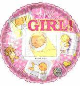 18" (45.72cm) "It's a Girl" Foil Balloon (REDUCED!!)