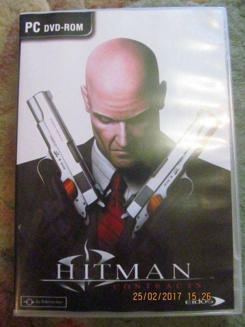 PC DVD GAME DISC !! Hitman : Contracts by EIDOS