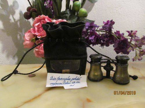 HAMBURG !! Rare Antique Brass & Metal W.Campbell & C. Nachf, Hamburg, Germany Opera Glasses