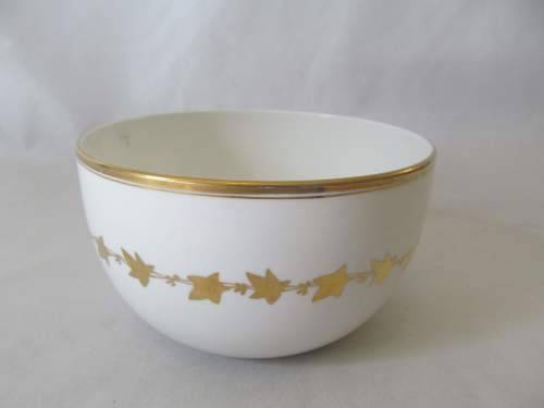 POWELL & BISHOP !! Extremely Rare Antique 1800's Fine Porcelain Salad Bowl
