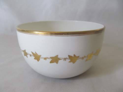 POWELL & BISHOP !! Extremely Rare Antique 1800's Fine Porcelain Salad Bowl