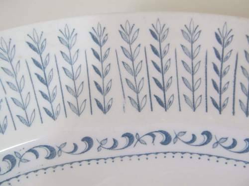 MELODY !! Rare Vintage 1960`s Melody Pattern Barker Bros Ironstone Serving Platter