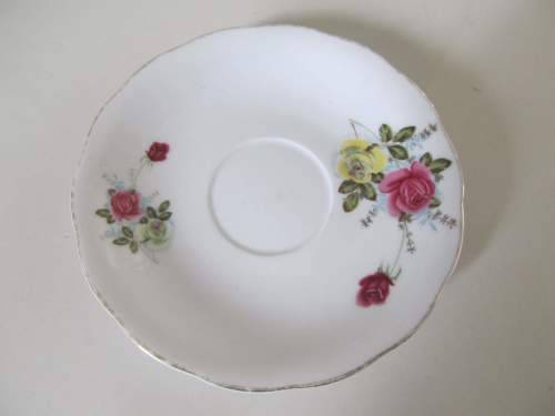 PAGODA !! Vintage 1980`s Pagoda Marked Chinese Fine Porcelain Tea Duo