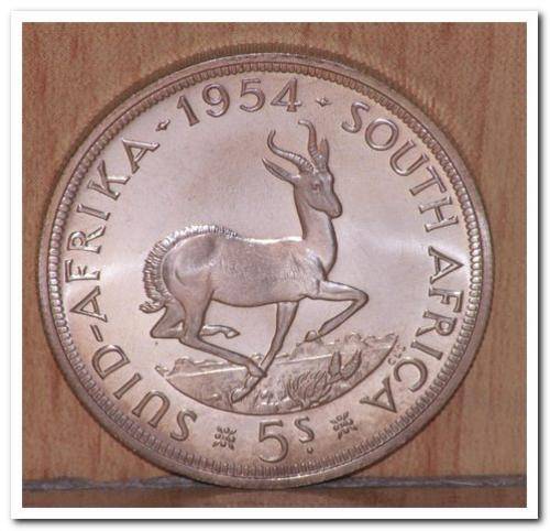 1954 Silver SS Crown 5/ very scarce coin