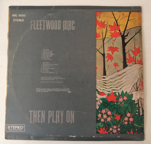 Fleetwood Mac  Then Play On Vinyl LP VG- Condition