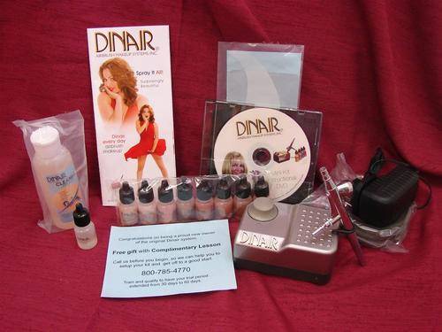 DINAIR AIRBRUSH MAKEUP COMPRESSOR !!