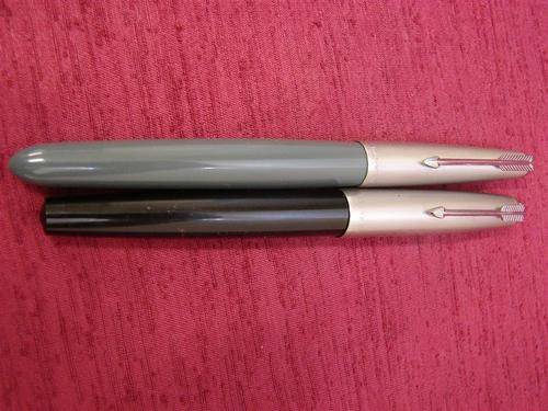 2 PARKER "51" FOUNTAIN PENS