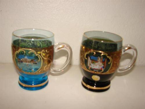 2 X VENETIAN BEER MUGS