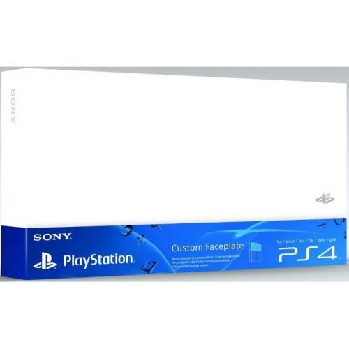 PS4 Custom Faceplate Glacier White