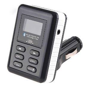 Car MP3 MP4 Bluetooth handsfree FM transmitter USB + SD card slot