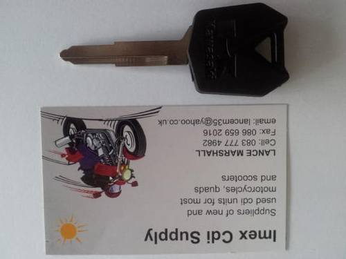 Kawasaki ZX  chipped key blank