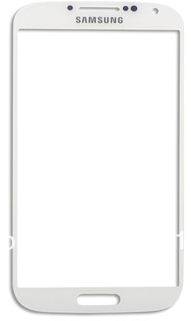 Samsung Galaxy S4 glass screen lense WHITE