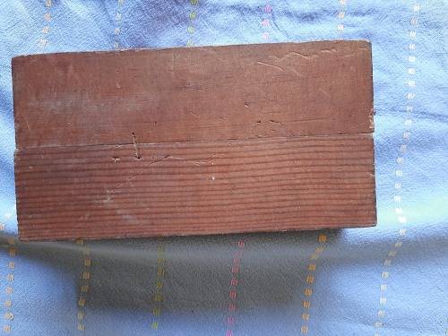 letter engraving set.  in wooden box (note 6 stamps missing)