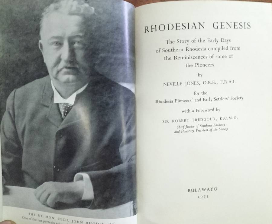 Rhodesian Genesis by Neville Jones