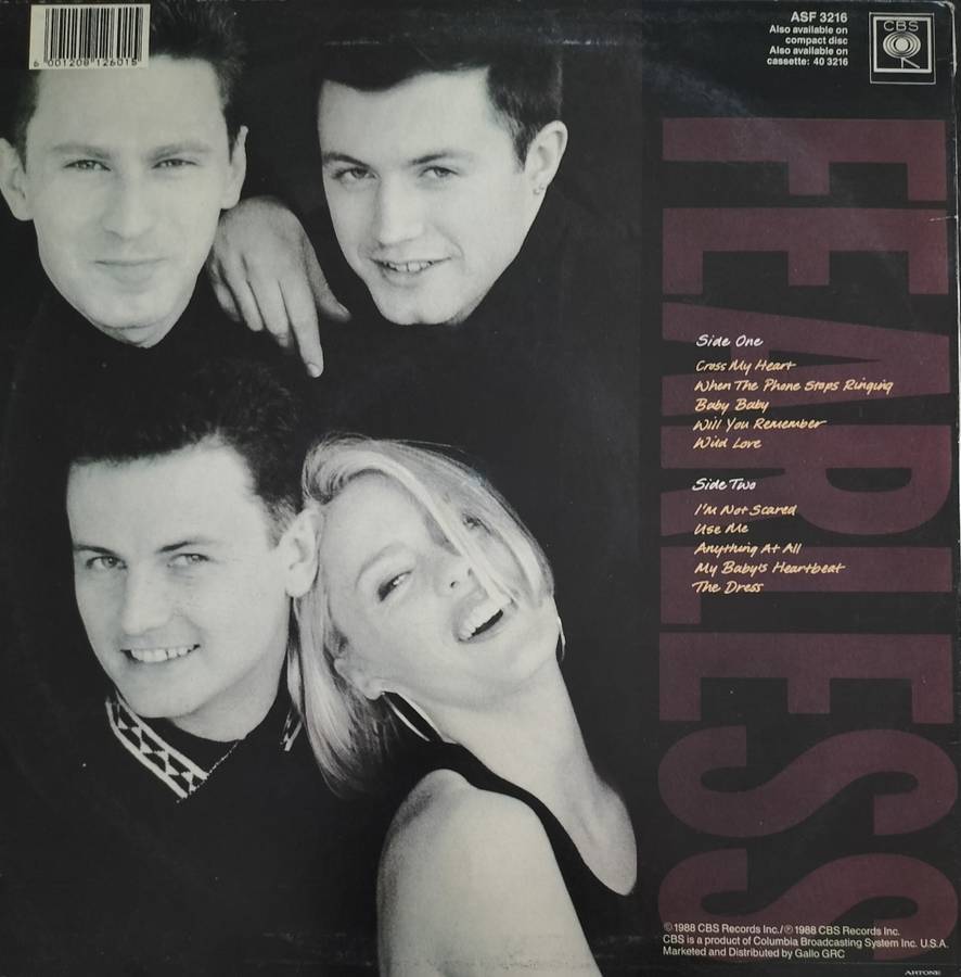 Fearless - Eight wonder (Vintage Vinyl / LP / Record)