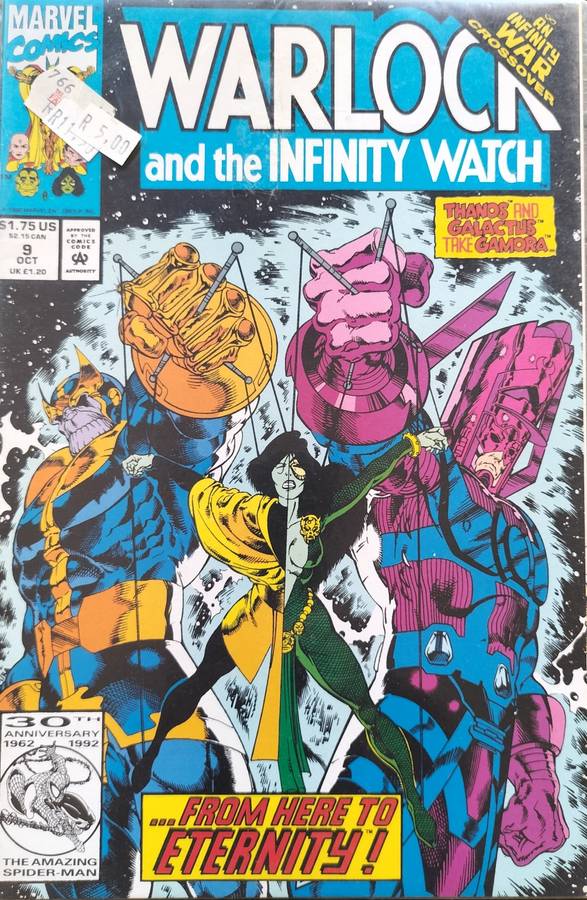 Vintage Marvel Comic - Warlock and the Infinity Watch