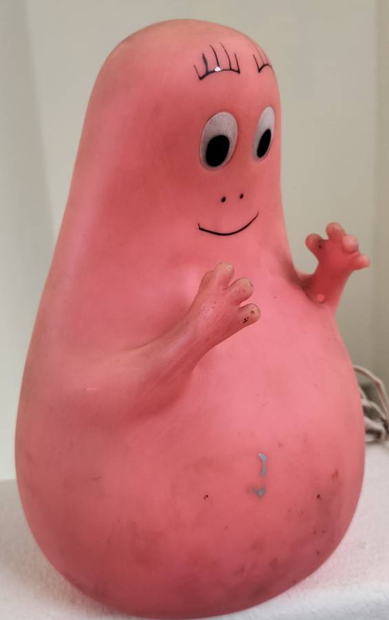 Vintage kid`s bedside lamp - working