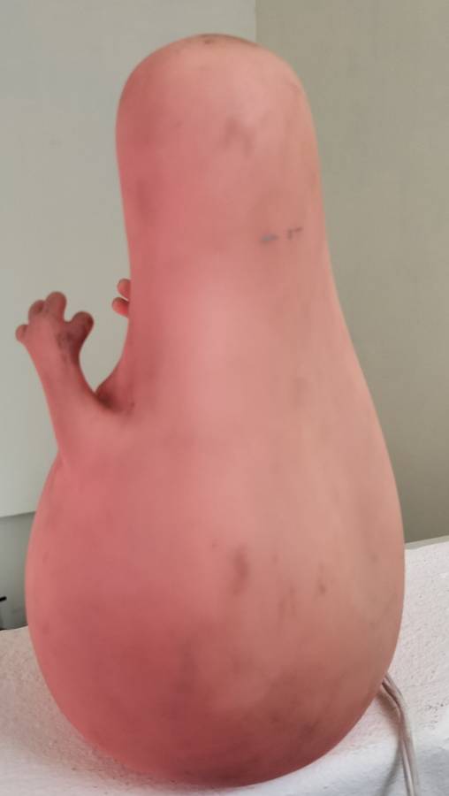 Vintage kid`s bedside lamp - working