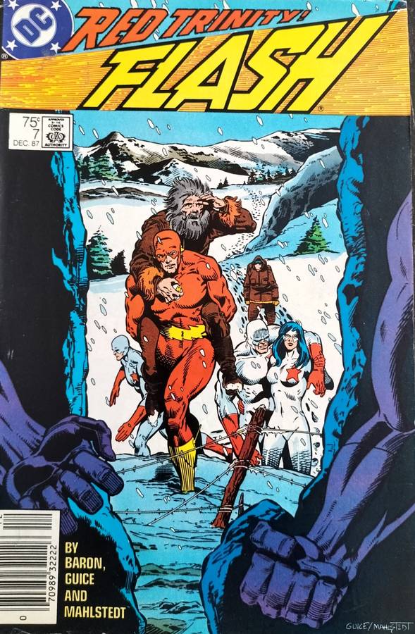 Vintage DC Comic - Red Trinity Flash