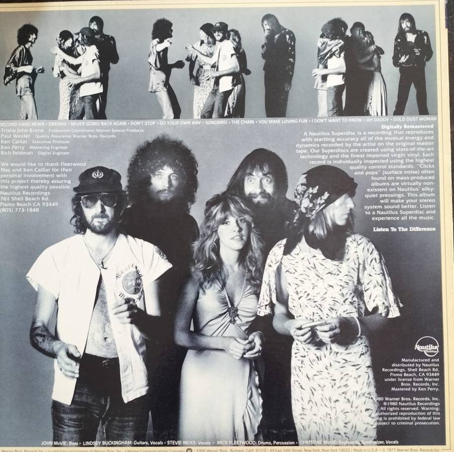 Vintage Vinyl / LP / Record - Fleetwood Mac - Rumours (SuperDiscs)