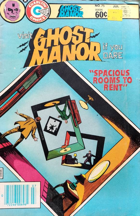 Vintage Charlton Comics - Ghost Manor #75