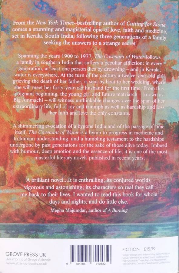 Covenant of Water by Abraham Verghese (Softback)