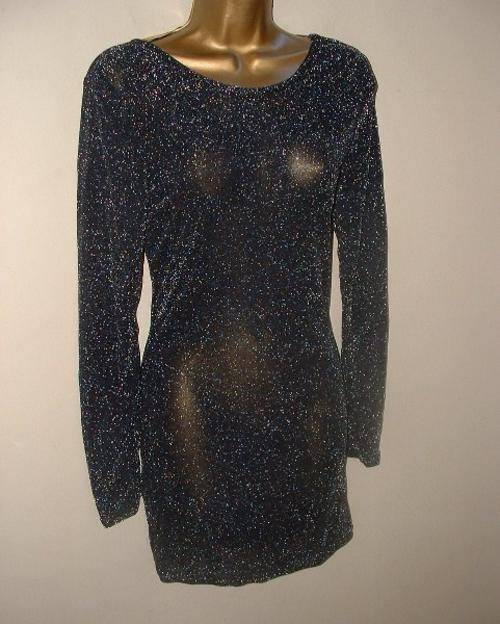 10, 12, 14 / 34, 36, 38 New ladies dress or long top bt NEW LOOK blue, brown, black, mink or white.