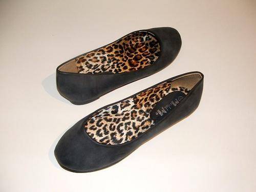 3, 4, 5,  New boxed ladies black grey SOFT pump shoe animal print lined, beautiful.