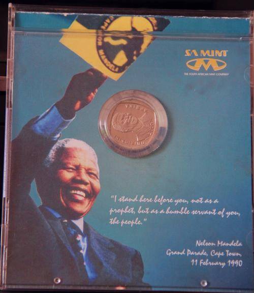 Rare 2000 Mandela R5 Coin (Nelson mandela Grand Parade 1990)