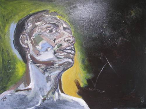 Large Oil paining by South African Artist