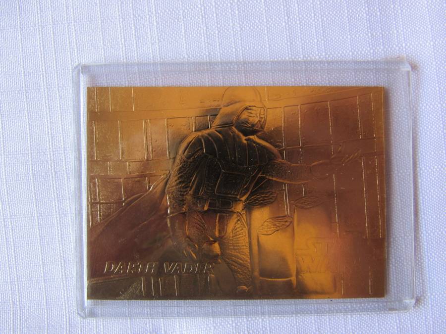 Star Wars 23 ct Gold foil cards