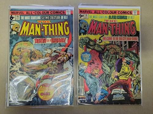 3 Vintage Comics - Madhouse & Man-Thing - Clearance sale