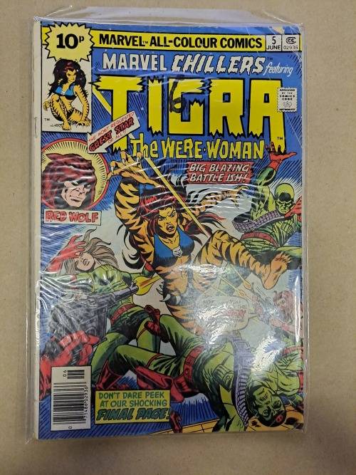 Vintage Comics - Marvel Chillers + Marvel Fanfare