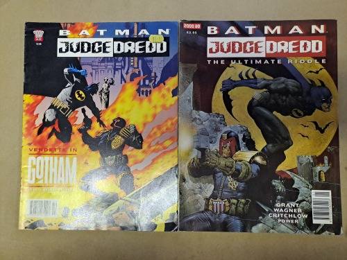 Judge Dredd - 8 Large Comics