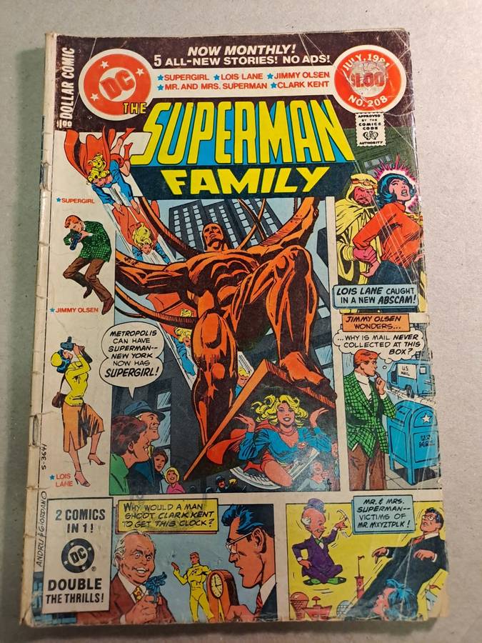 Superman Family - vintage comic