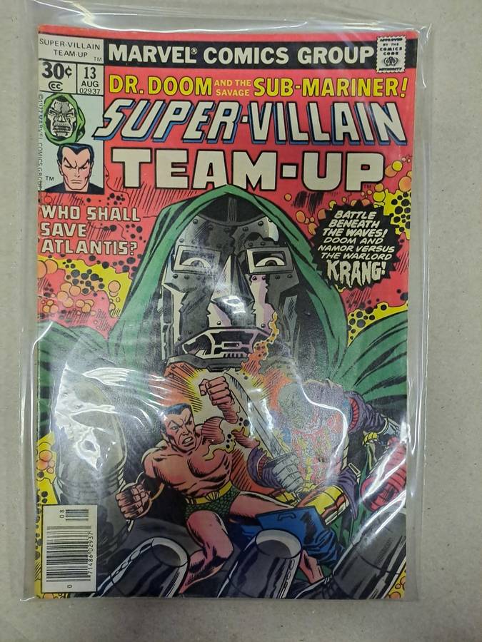 Super-Villain: Team-Up - 6 Vintage Comics - Clearance sale