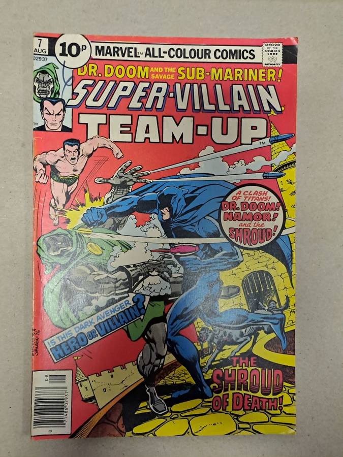 Super-Villain: Team-Up - 6 Vintage Comics - Clearance sale