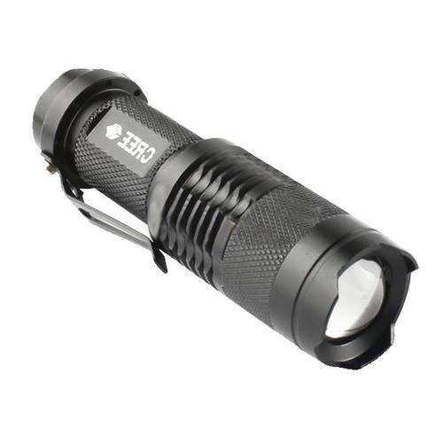 Ultrafire CREE 300lm 7W Mini LED Flashlight Torch Adjustable Focus Zoom