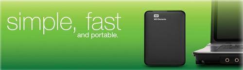 WD MyBook Element SE Portable Banner