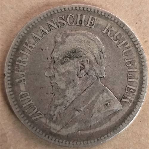 1896 ZAR 2.5 SHILLING
