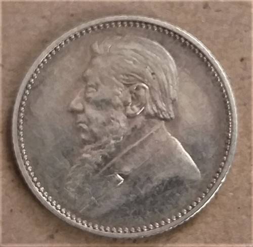 1897 ZAR SIXPENCE