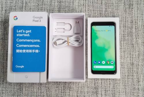 Google Pixel 3 Clearly White 128GB Great Condition