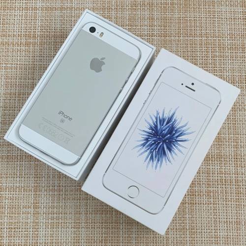 APPLE iPHONE SE SILVER 32GB (3 MONTH WARRANTY)