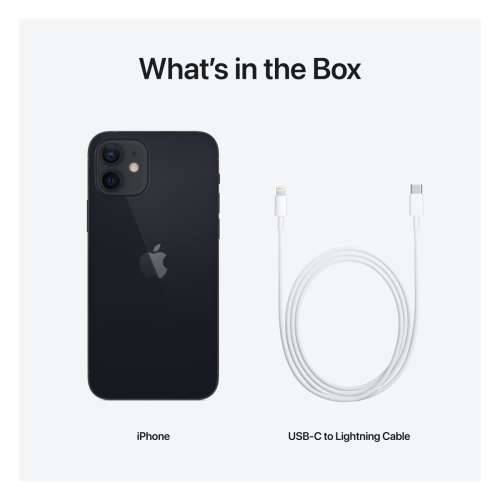 Apple iPhone 12 Black 128GB (12 Month Warranty)